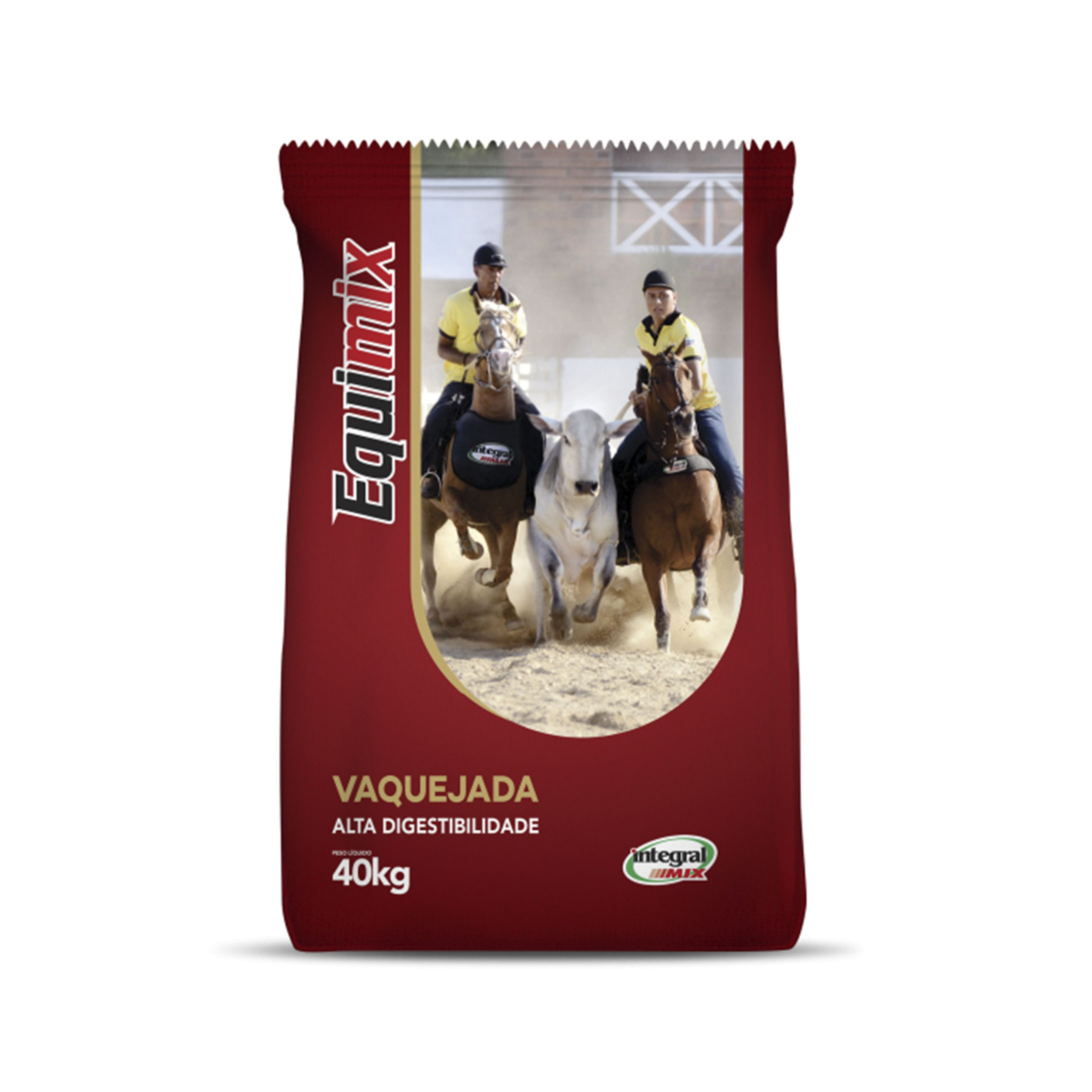 Ração Equimix Vaquejada 40Kg Integral Mix - Imagem Principal